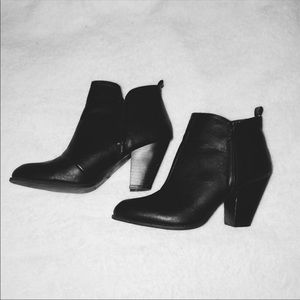 Black booties